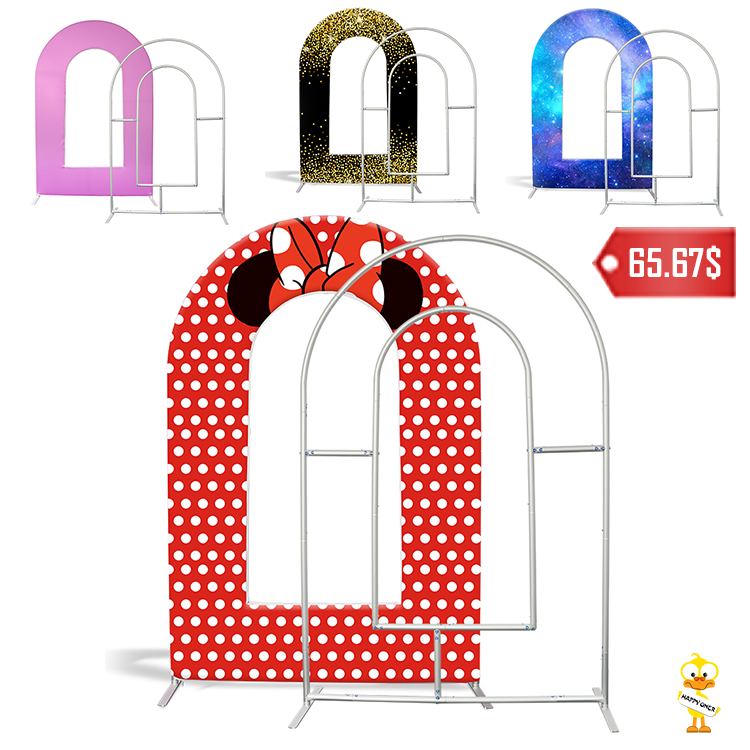 Happy Oner Arched Backdrop PS011